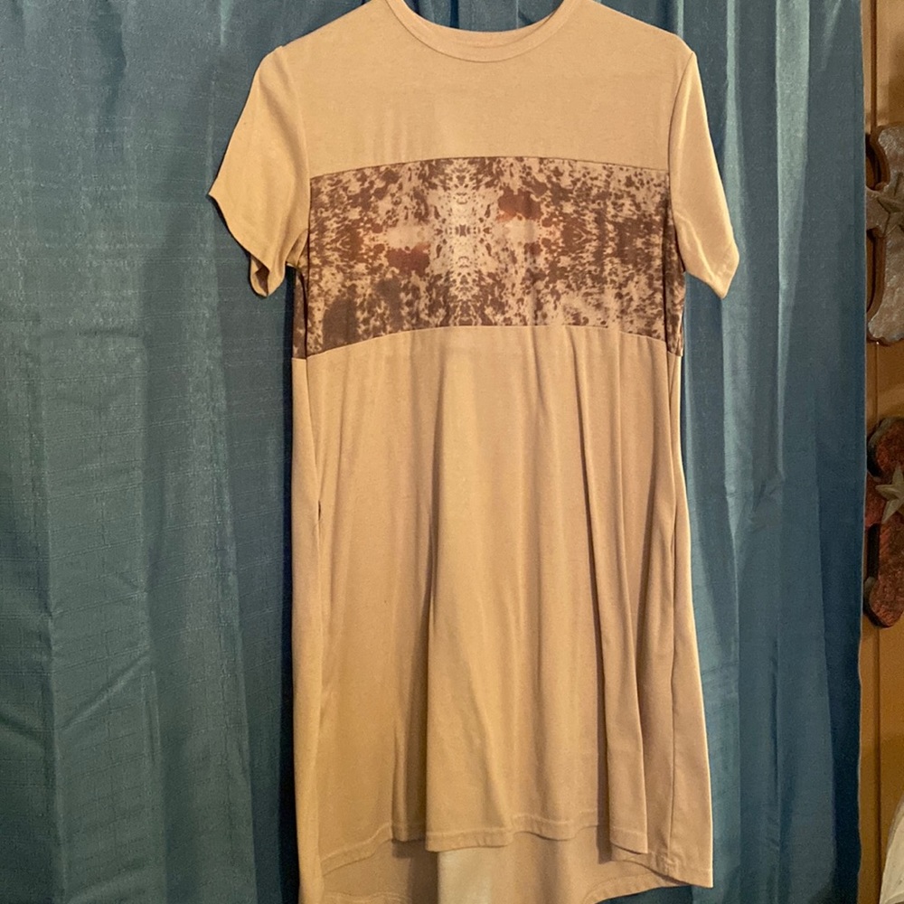 Cow Print Dress